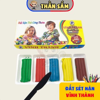 [Vĩnh Thành] Hộp 10 Màu Đất Sét Đất Nặn Thủ Công Thơm An Toàn Không Độc Hại Đồ Chơi Trẻ Em Thủ Công