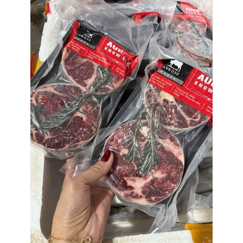 bò aukobe ngon lắm ạ khay 500g