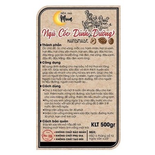 Combo Tem Decal giấy Kraft Homemade