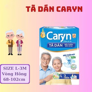 Bịch 3 Miếng Bỉm Dán Caryn Cho Mẹ Sau Sinh L3 - Tã Dán Caryn Cho Người Cao Tuổi ( Bịch Màu Xanh)