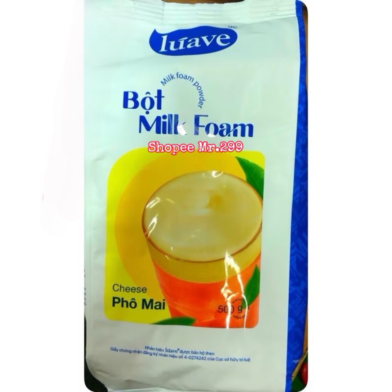 Bột foam váng [sữa, phô mai]Luave gói 500 gram