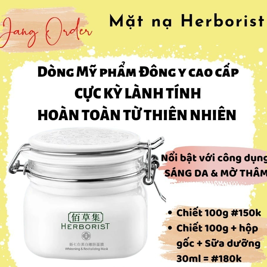 Mặt nạ thiên nhiên Herborist