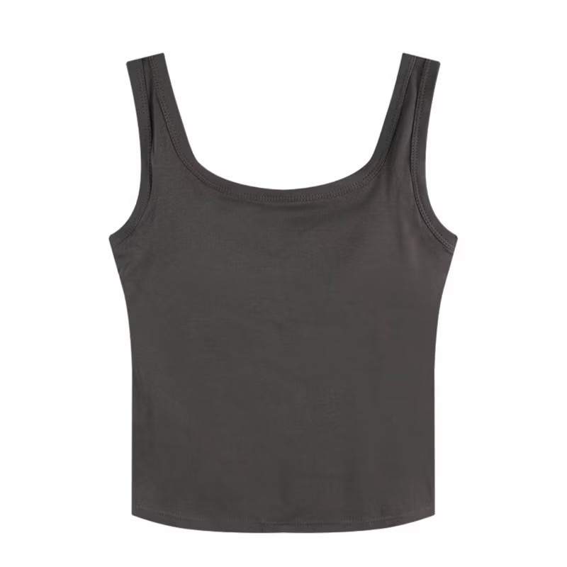 Áo Ba Lỗ Dây To Có Mút Ngực, Áo 2 dây bản to cổ vuông màu trơn (Có bigsize) BL44 | BigBuy360 - bigbuy360.vn