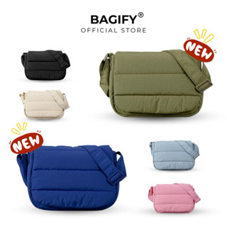 BAGIFY® 2025 Stellar Medium Túi Đeo Chéo Chần Bông Medium Cloud Sling Crossbody Puffy Bag Siêu Nhẹ