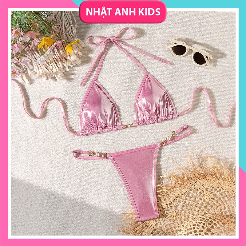 👙 Set Bikini Đi Biển Phong Cách Hàn Quốc - Sang Trọng, Sành Điệu 🌊 | BigBuy360 - bigbuy360.vn