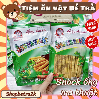 (Combo 10 gói) Snack ống ma thuật giòn thơm ngon