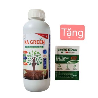  Phân bón sinh học KA GREEN  tặng Combi Ý  dạng Gel bổ sung vi sinh kích rễ đi đọt nhanh xanh cây dầy lá cải tạo đất 