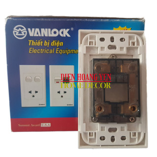 Ổ CÁM ĐÔI 2 CHẤU SINO + ĐẾ NỔI