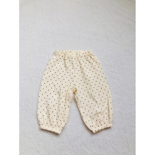 quần bom vải Xô muslin cho bé