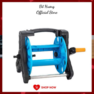 Bộ khung rulo hỗ trợ cuộn dây nước 35m, ống nước, vòi nước, dây bình bơm, dây điện và dây cáp