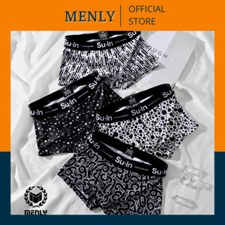   SHIP HỎA TỐC COMBO 4 Quần sịp nam,quần lót nam,boxer thun lạnh cao cấp hoạ tiết độc đáo cho nam 