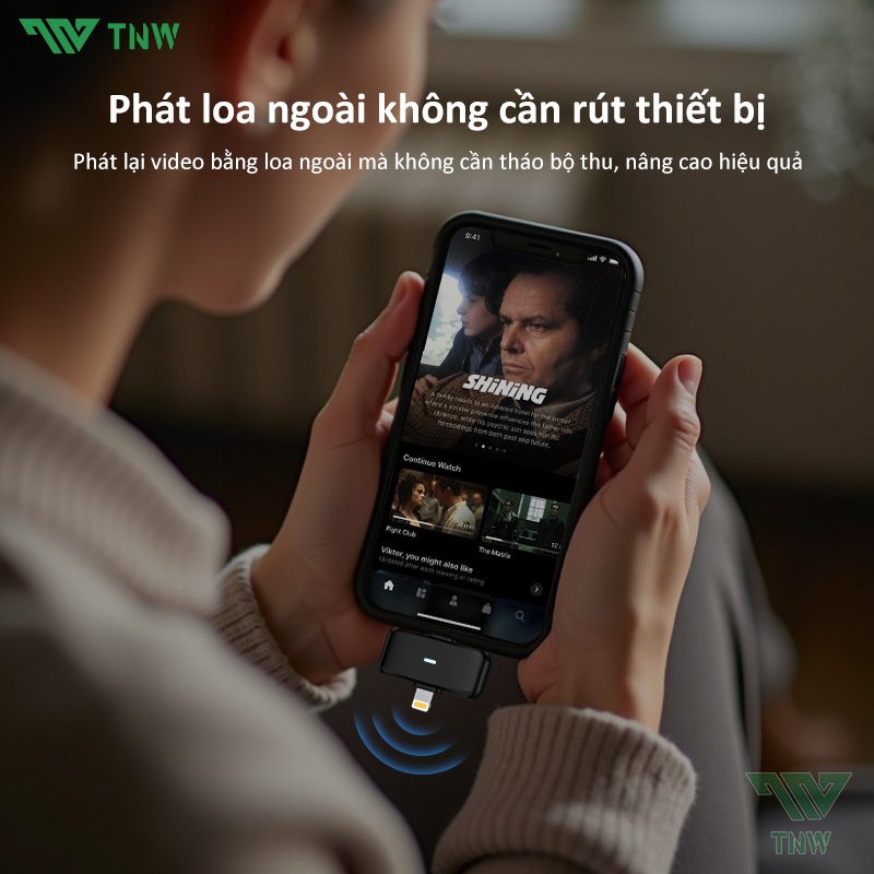 TNW Micro Thu Âm Không Dây Cài Áo Mini Mic Ghi Âm Khử Tiếng Ồn Ve Áo Micro Giảm Tiếng Ồn Micro Không Dây | BigBuy360 - bigbuy360.vn