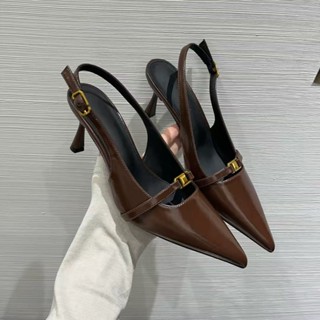 Giày Cao Gót Nữ Mũi Nhọn Giày Sandal Form Chuẩn Cao 5cm 7cm SandalS