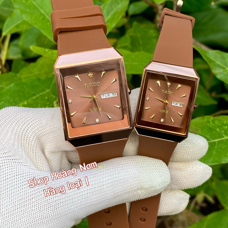 Đồng Hồ cặp đôi thời trang Nam Nữ R.D . Vỏ đá cerramic . Kính sapphire chống trầy . Chống nước 3ATM