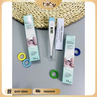 Nhiệt kế hiển thị điện tử, đo nhiệt độ cơ thể ngậm miệng hoặc kẹp nách, an toàn, dễ sử dụng - mta shop