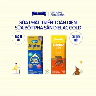 (HSD T12-2026) Thùng 48 Hộp Sữa Bột Pha Sẵn Dielac Gold 180ml.
