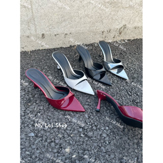 Giày Cao Gót MŨI NHỌN bảng trơn,cao 7 phân