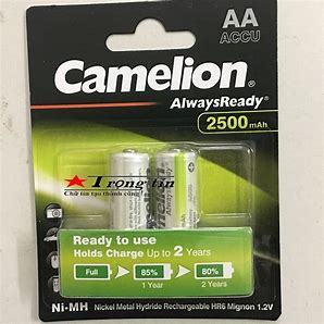 Pin sạc AA 2500mah Camelion
