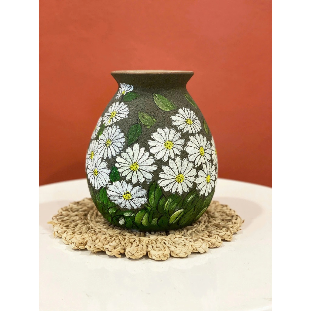 Bình cắm hoa Giỏ cua vẽ H23 M12