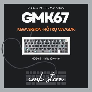 KIT Bàn Phím Cơ Custom Zouya GMK67 V2 - GMK/VIA - Plate PC [BUILD SẴN] Nhiều tùy chọn
