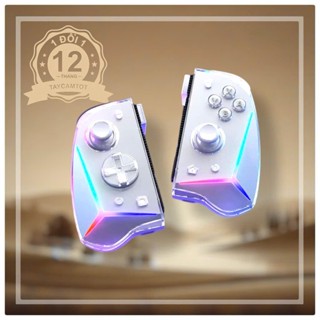 EasySMX S15 Joycon led RGB - Tay cầm chơi game dành cho Nintendo Switch - Full phím cơ - NFC - Hall effect