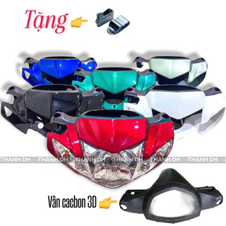  Đầu đèn Cao Cấp Sirius Si Hello 50 110 TDH - Vân CARBON 3D  BH 24 Tháng  