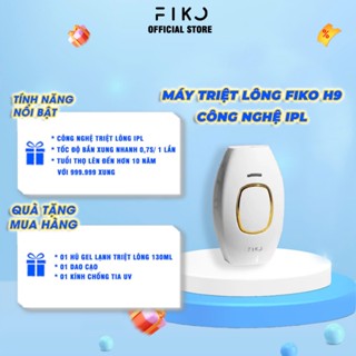 [Livestream] Máy triệt lông FIKO H9 (có che tên)  - Công nghệ IPL - Tặng một hũ gel lạnh triệt lông - Bảo hành 12 tháng