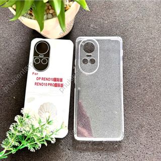 Ốp Lưng Oppo Reno 10 5G / Reno 10 Pro 5G Dẻo Trong Sò Tốt Loại Lâu Ố Vàng Chống Trơn Có Bảo Vệ Chân Sạc