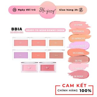 Phấn Má Hồng Kem Bbia Ready To Wear Downy Cheek dạng kem má kem hồng sữa, hồng đào lớp má ửng hồng mềm mại