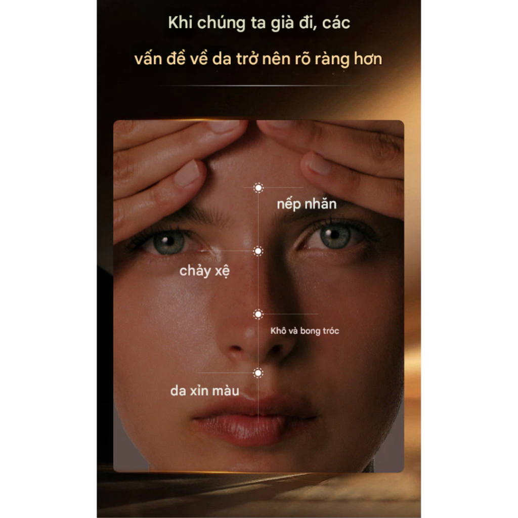 Kem dưỡng xóa nhăn hoàng kỳ HUANGQI - Kem dưỡng xóa nhăn nhân sâm giúp chống chảy xệ da, cho làn da chắc khỏe, mờ nám da