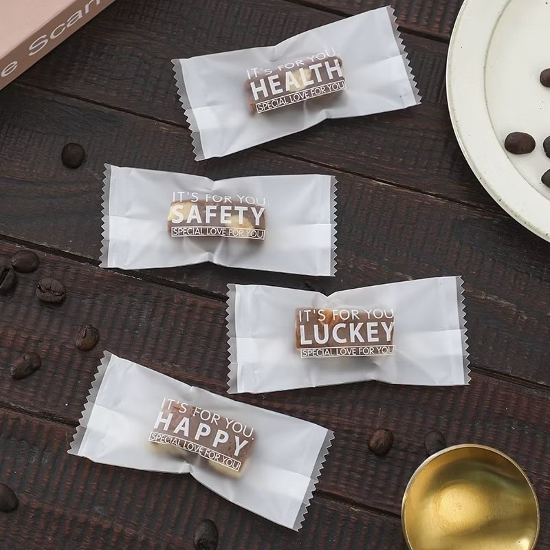 Túi bọc kẹo nougat tập 200c- Túi đựng kẹo nougat nhiều mẫu