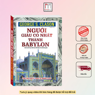 Sách - Người giàu có nhất thành Baybylon - Cuốn sách hay nhất mọi thời đại về cách làm giàu