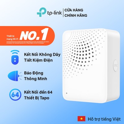 Hub Thông Minh TP-Link Tapo H100 Có Chuông Báo Gắn Tường - Tích Hợp Trợ Lý Ảo, Đồng Bộ Thông Minh