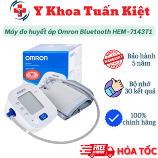 ✅ Máy đo huyết áp tự động Omron Bluetooth HEM-7143T1