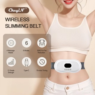 CkeyiN EMS Máy Massage giảm mỡ bụng - Máy rung giảm mỡ toàn thân hiệu quả GM002