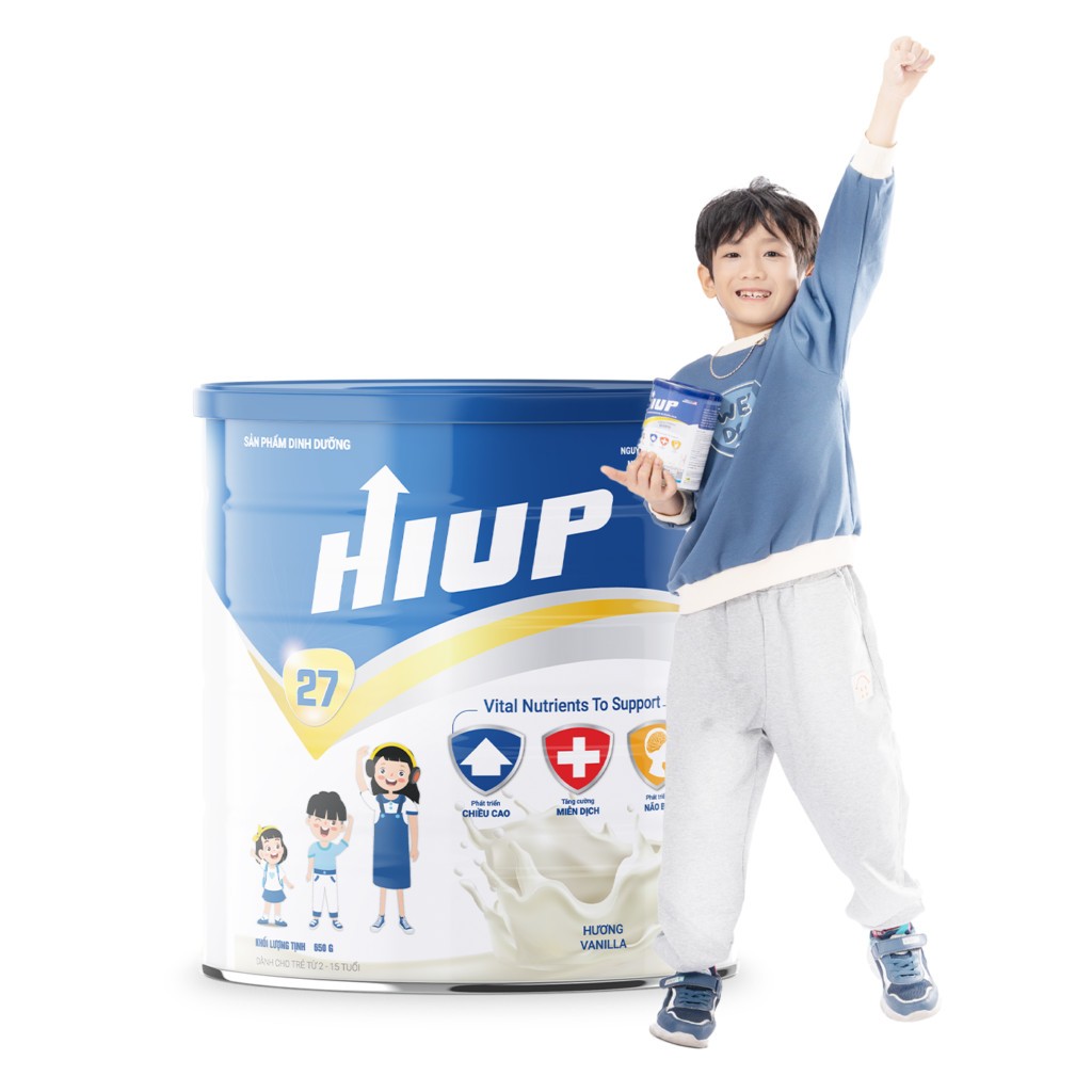 Sữa Hiup Hoa Kỳ - Sữa Phát Triển Chiều Cao Cho Trẻ Toàn Diện 650g