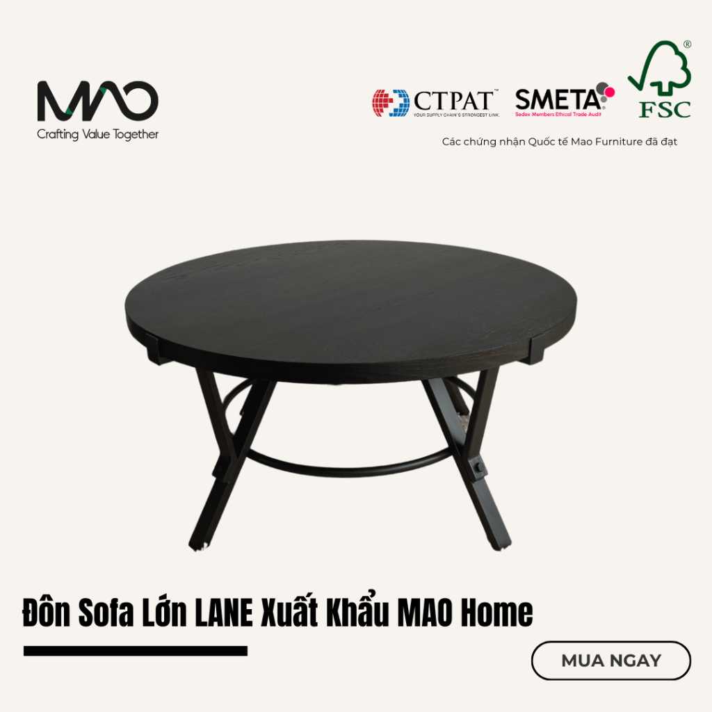 Đôn Sofa Lớn LANE Xuất Khẩu Châu Âu MAO Home