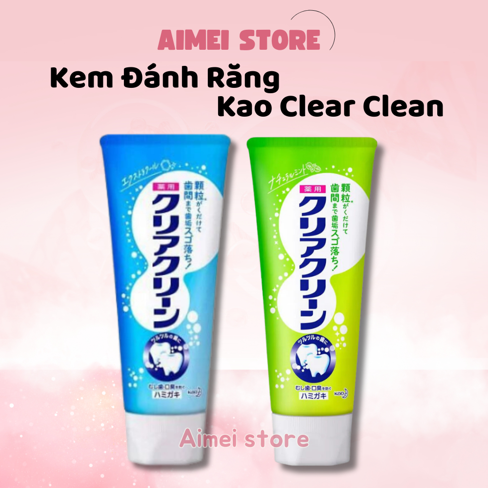 Kem Đánh Răng Kao Clear Clean 120G