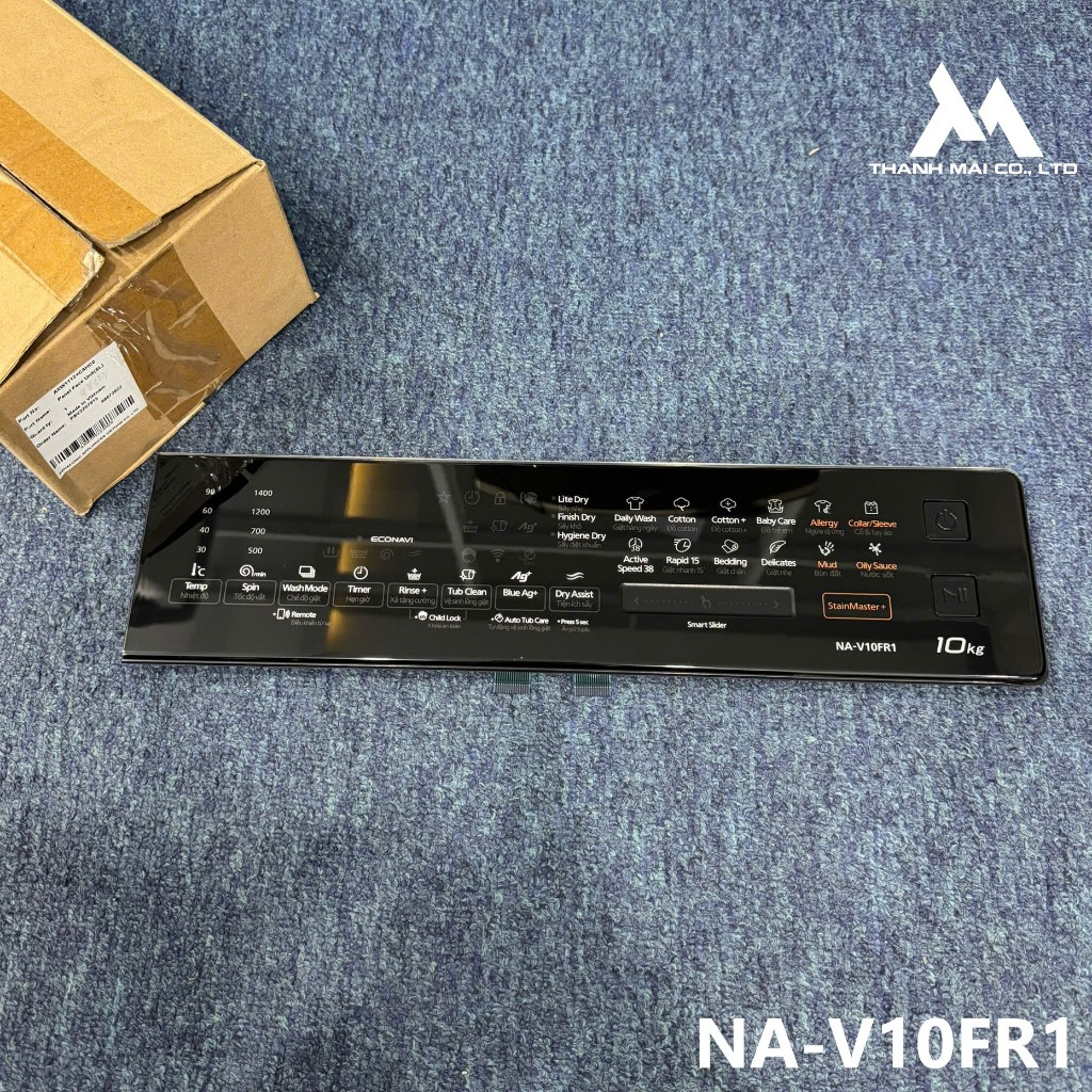 Mặt cảm ứng máy giặt Panasonic cửa trước NA-V10FR1 _ AXW1112+CAHC0