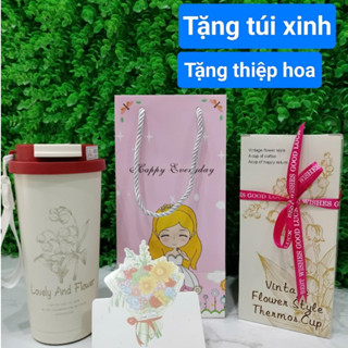  Quà Tặng Ly Giữ Nhiệt Coffee Có Ống Hút Cao Cấp Lõi Inox 316 Tốt Quà Tặng Ý Nghĩa Cho Những Người Thương Yêu 