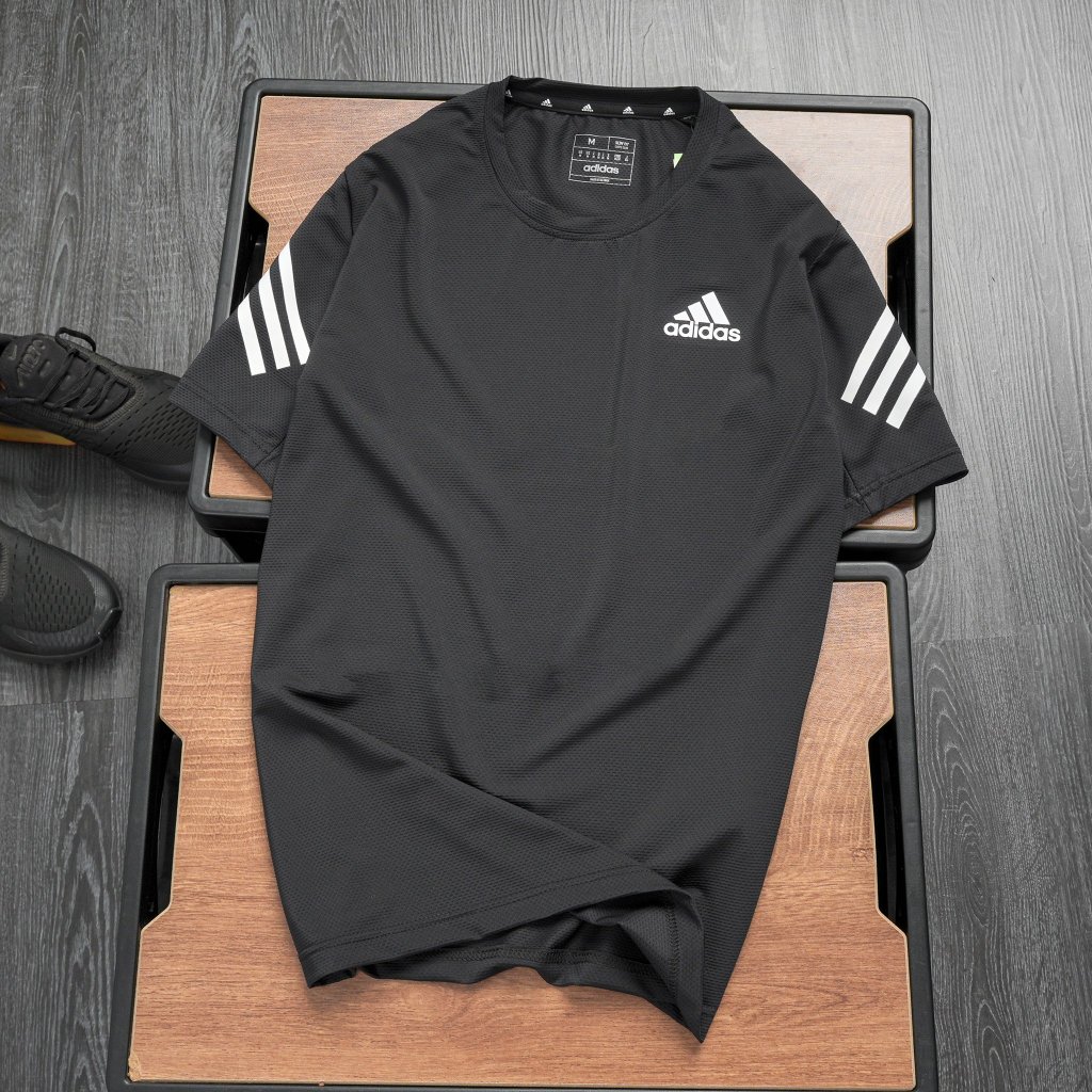 Áo Thun Thể Thao Nam Adi.das Training TiTEE chất vải coty cao cấp dệt mềm mịn, công nghệ hút ẩm tốt, hỗ trợ vận động