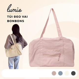 Túi Xách Bonbons Túi Đeo Vai Túi Tập Gym Vải Dù Sức Chứa Lớn Phù Hợp Du Lịch Thể Thao Đi Làm Đi Học