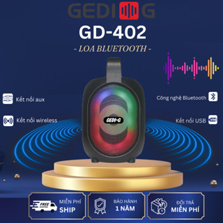 Loa Bluetooth mini đôi GEDI-G GD-402 4 INCH Bảo hành 12 tháng đổi mới trong 07 ngày