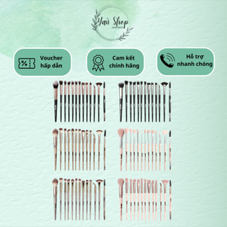  Bộ 13 Cọ Trang Điểm MAANGE Chuyên Nghiệp Lông Cọ Mềm Dễ Vệ Sinh 