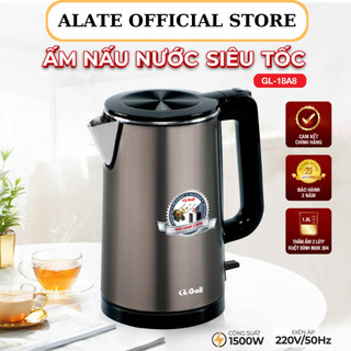 Ấm đun nước gali gl-18a8 – chính hãng, siêu bền, siêu an toàn bảo hành 2 năm