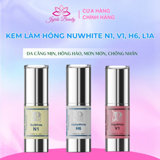 Kem nuwhite n1 20ml hồng nhũ hoa, nuwhite v1 hồng vùng kín, nuwhite h6 nách bẹn mông, nuwhite l1a hồng môi trắng hồng