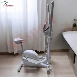 máy tập thể dục toàn thân, xe đạp tập thể dục tại nhà gấp gọn phiên bản mới 2025 kèm đồng hồ đo nhịp tim, quãng đường