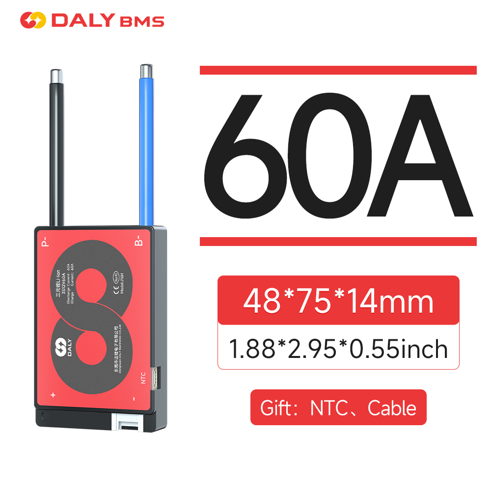 BMS DALY HardWare - NCM Battery từ 3S đến 20S, từ 20A đến 100A