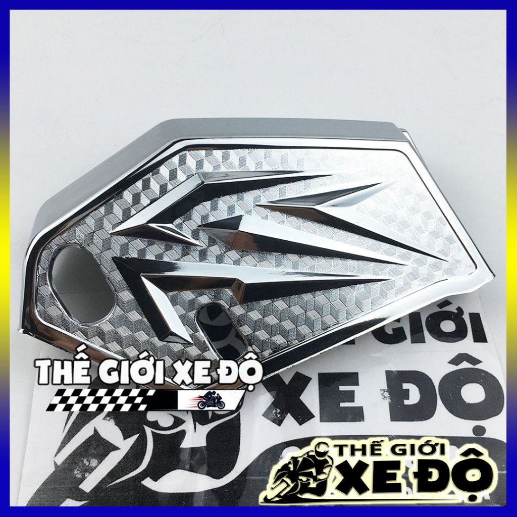 Ốp nắp bình nước mát AB 160 cc và AB 125 cc 2023, 2024, 2025 xi crom - phụ kiện đồ chơi Airblade ốp 