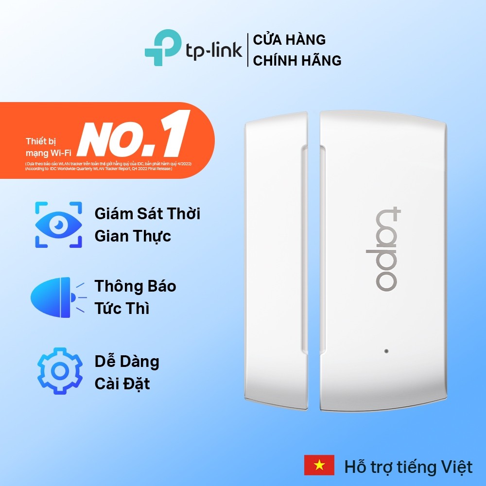 Thiết Bị Smart Home Cảm Biến Cửa TP-Link Tapo T110 – Giải Pháp An Ninh Thông Minh, Trợ Lý Ảo